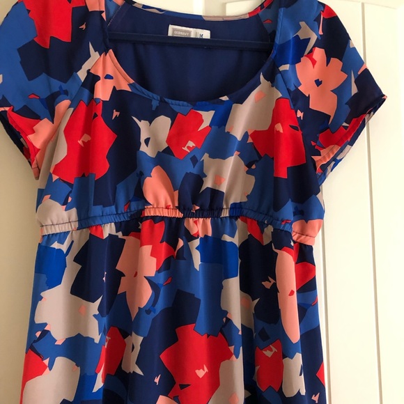 Old Navy Maternity Dress Multi Color Floral - Picture 4 of 7